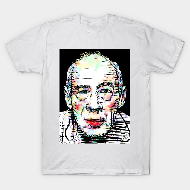 HENRY MILLER watercolor and ink portrait T-Shirt by lautir